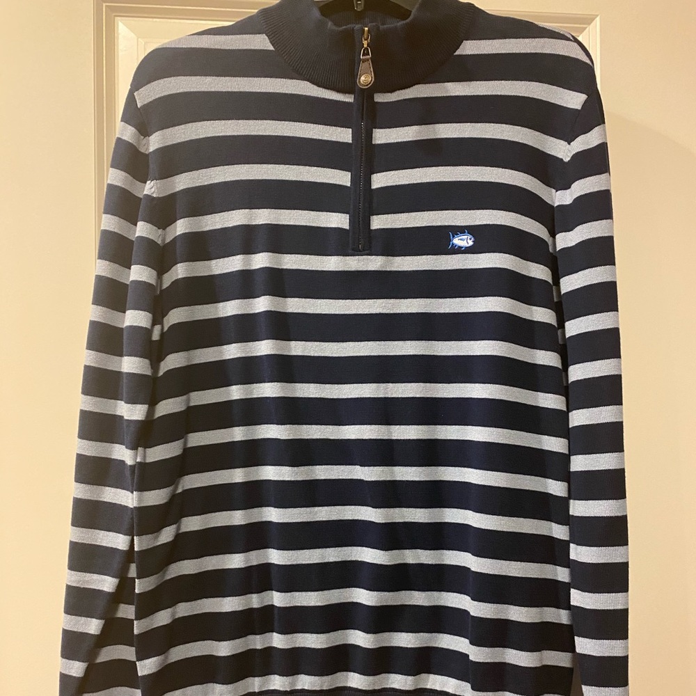 NWT Mens Southern Tide Quarter Zipper Pullover